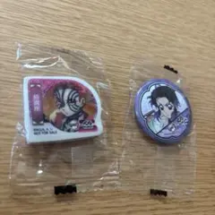 くら寿司 鬼滅の刃 コラボ 猗窩座 消しゴム 胡蝶しのぶ 缶バッチ