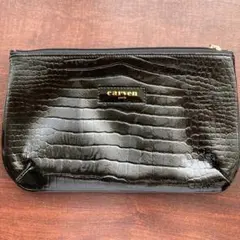 carven カルヴェン ポーチ 小物入れ エナメル×クロコダイル風のサムネイル