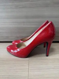 DIANA 赤 ハイヒール パンプス　23.5cm