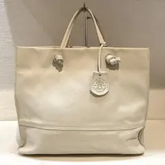 【美品】REN デイショッパー 豚革　トートバッグ　ベージュのサムネイル