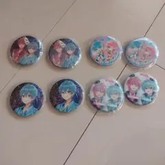すとぷり　さとみ＆ころん缶バッジ　８個セット
