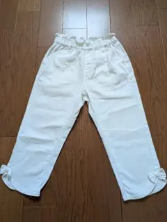 アプレレクール　ホワイトパンツ 130