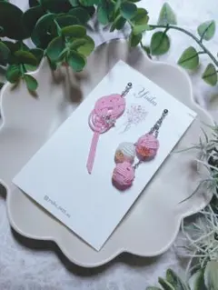 ✾水引✾ピアス/イヤリング