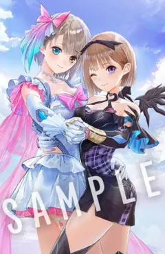 WonderGOO特典 描き下ろしB2タペストリーBLUE REFLECTION - メルカリ