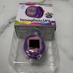 Tamagotchi Uni 紫色 充電ケーブル付き