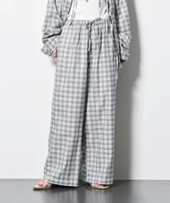 baserange / claude pants チェックパンツ M - メルカリ