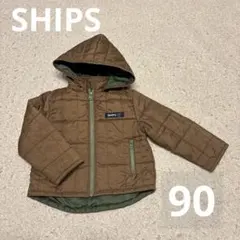 SHIPS シップス アウター ウインドブレーカー 冬 羽織 フード 男女 90