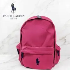 新品 ラルフローレン　リュック　バッグパック　ビッグポニー　ピンク　y2kのサムネイル