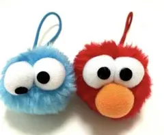 USJ エルモ　クッキーモンスター ヘアゴム　2点セット