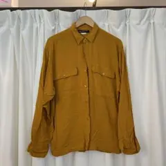 Autograph 古着　シャツ　芥子色