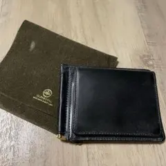 GLENROYAL マネークリップ レザー ブラックのサムネイル
