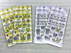 ポケピース キラキラシール セリア 2種計4枚