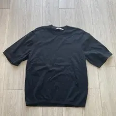 ユニクロ U オーバーサイズニットTシャツ ユニクロユー