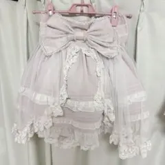 LIZLISA ビッグリボンフィッシュテールスカパン