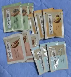 味の素　だし屋のみそ汁 インスタント味噌汁　12袋バラエティセットのサムネイル