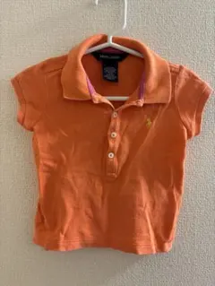 Ralph Lauren ポロ ラルフローレン ／ オレンジ ポロシャツ 2T