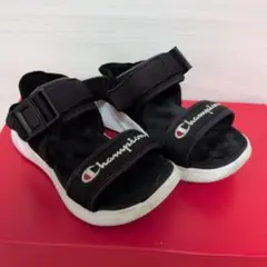 Champion サンダル ブラック ホワイト22㌢のサムネイル