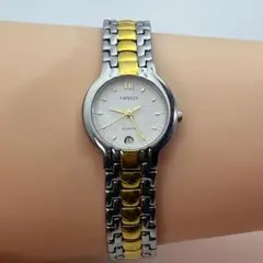 CAPUCCI ゴールド/ホワイト パール装飾 腕時計 エレガント 2025年最新】capucci 時計の人気アイテム - メルカリ