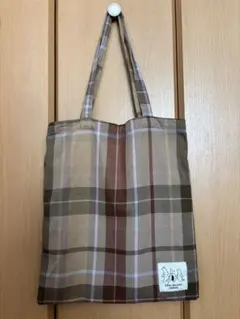 the quiet room トートバッグ チェック(おまけフラッグつき)
