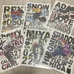 エスケーエイト exhibition ステッカー