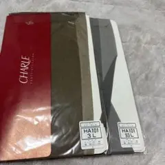 シャルレ　パンティストッキング　2枚セット