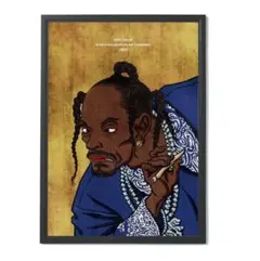 APPLEBUM Snoop Dogg 浮世絵ポスター スヌープ 濱口健 A1 - メルカリ