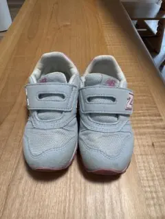 new balance スニーカー グレー/ピンク