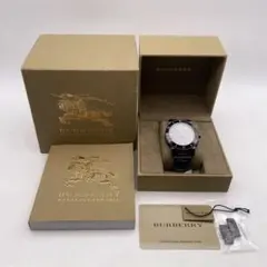 BURBERRY バーバリー 3200 メンズ腕時計 クォーツ 箱付き - メルカリ