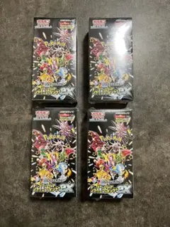 ポケモンカード シャイニートレジャーex 4BOXセット シュリンク付き