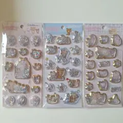 サンエックス キラッとぷくぷくエアーシール 3種セット