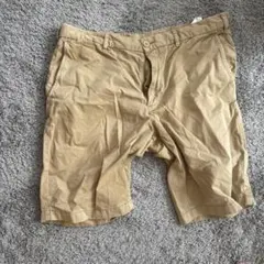 UNIQLO ユニクロ チノハーフパンツ ベージュ L