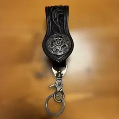 入手困難 ビッグツイン ベルトループキーホルダー シルバー - メルカリ