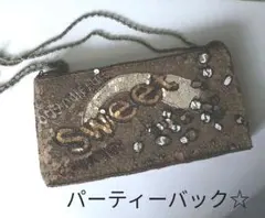 スパンコール パーティーバック