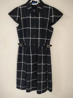 美品】ブルーレーベルクレストブリッジ 36 チェックワンピース - メルカリ