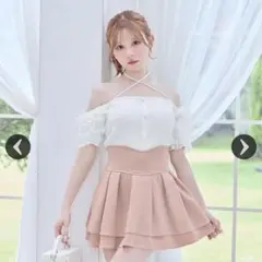 【新品・未使用】michellMacaron美脚スカート ピンク