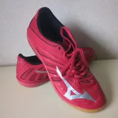Mizuno フットサルシューズ レッド 25.0