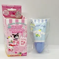 【新品未使用】サンリオ　アクリルチャーム付き　ホイップハンドクリーム　シナモン