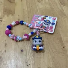 ズートピア ジュディ ビーズストラップ キーホルダー
