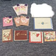 メッセージカード　多目的カード　クリスマスカード　ディズニー