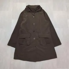 トレンチコート　カジュアル　ブラウン 　防水　きれいめ　軽量