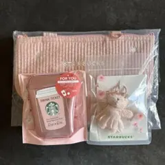 スターバックス SAKURA2026 保冷トートバッグ ミニポーチ　ベアリスタ