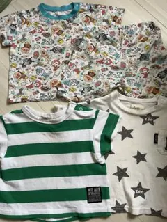 お値下げ☆アンパンマン上下　BREEZE 緑と白　L e e星柄Tシャツ