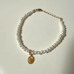 ヴィンテージアクセサリーレミース　フラワーパーツ