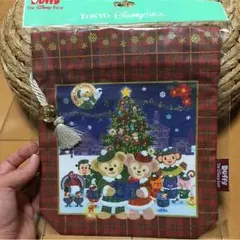 ダッフィー☆シェリーメイ☆クリスマス☆巾着