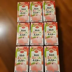 CO-OP もものミックスネクター 125ml 9本セットのサムネイル