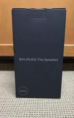 BALMUDA The Speaker M01A-BK ブラック　一回だけ使用のサムネイル