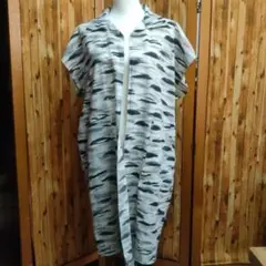 着物リメイク 襟付きジレ