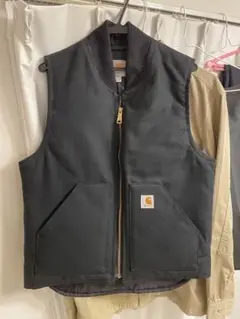 Carhartt DUCK VEST V01:BLACK Sサイズ
