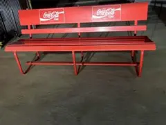 石*川様 Coca-Cola アウトドアベンチ レッド当時物新品のサムネイル