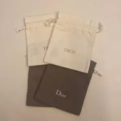 Dior 巾着袋 4枚セット